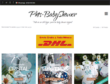 Tablet Screenshot of pkts-babyshower.com